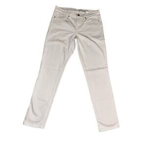 DKNY Jeans Bleeker Boyfriend White Denim Pants Comfort Casual Everyday‎